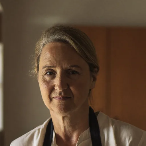 Ritratto di Giulia, titolare del locale.